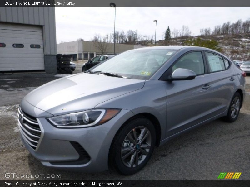 Gray / Gray 2017 Hyundai Elantra SE