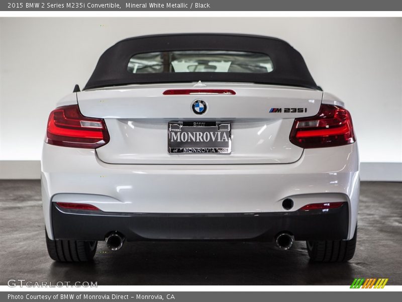 Mineral White Metallic / Black 2015 BMW 2 Series M235i Convertible