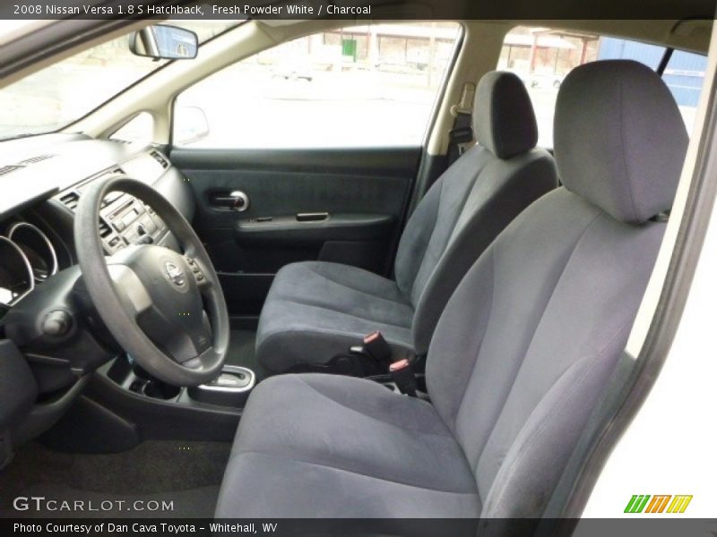 Fresh Powder White / Charcoal 2008 Nissan Versa 1.8 S Hatchback