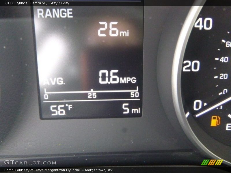 Gray / Gray 2017 Hyundai Elantra SE