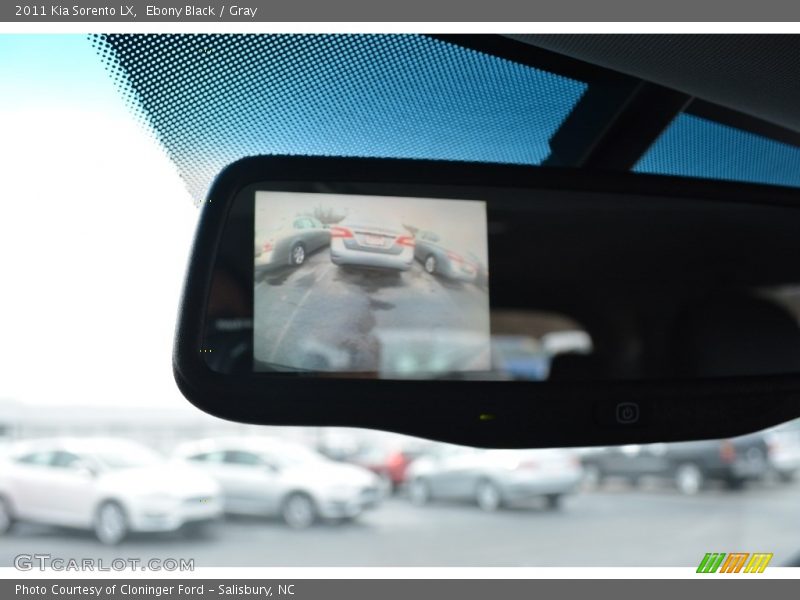 Ebony Black / Gray 2011 Kia Sorento LX