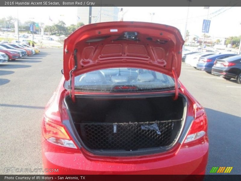 Boston Red / Gray 2016 Hyundai Accent SE Sedan