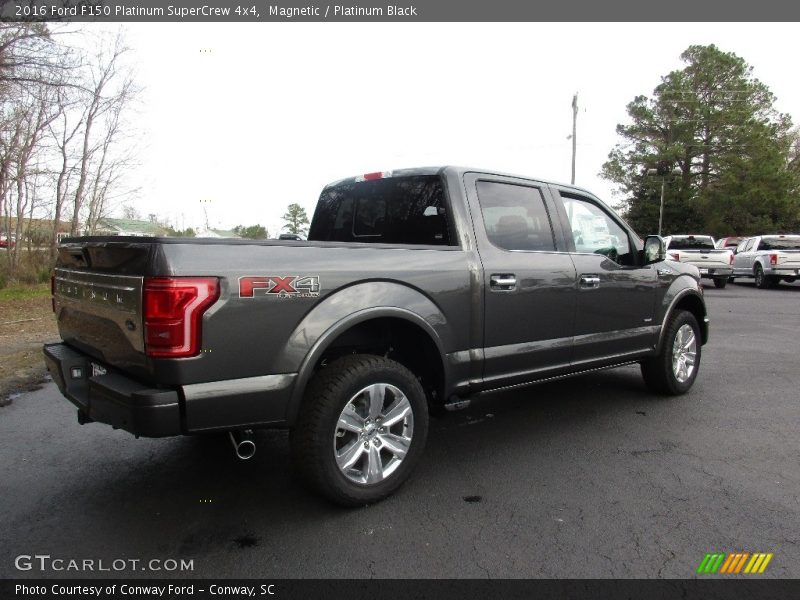 Magnetic / Platinum Black 2016 Ford F150 Platinum SuperCrew 4x4