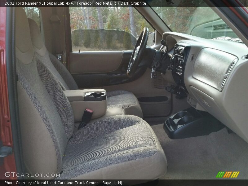 Toreador Red Metallic / Dark Graphite 2002 Ford Ranger XLT SuperCab 4x4