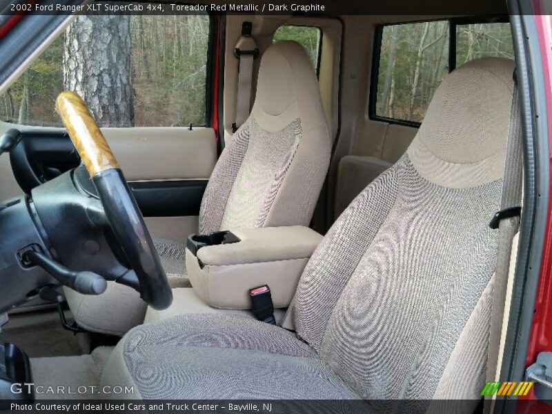 Toreador Red Metallic / Dark Graphite 2002 Ford Ranger XLT SuperCab 4x4