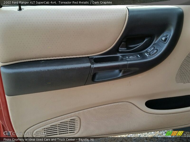 Toreador Red Metallic / Dark Graphite 2002 Ford Ranger XLT SuperCab 4x4