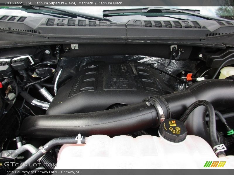 Magnetic / Platinum Black 2016 Ford F150 Platinum SuperCrew 4x4