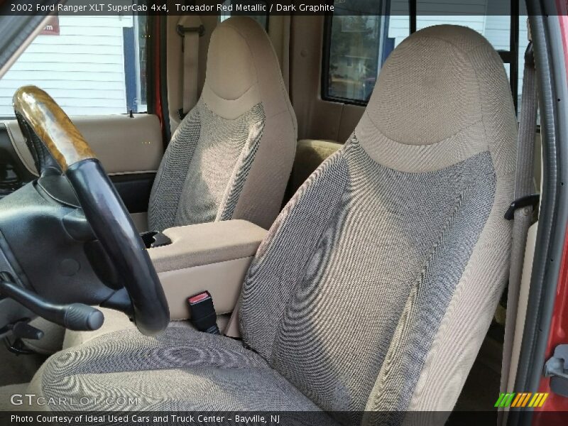 Toreador Red Metallic / Dark Graphite 2002 Ford Ranger XLT SuperCab 4x4