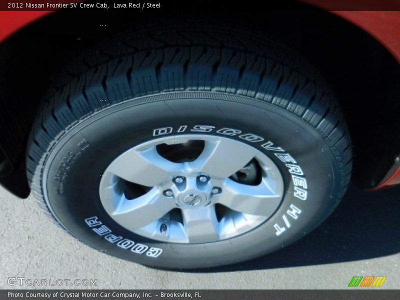 Lava Red / Steel 2012 Nissan Frontier SV Crew Cab