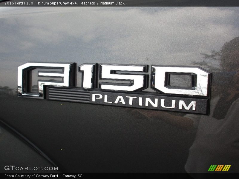  2016 F150 Platinum SuperCrew 4x4 Logo