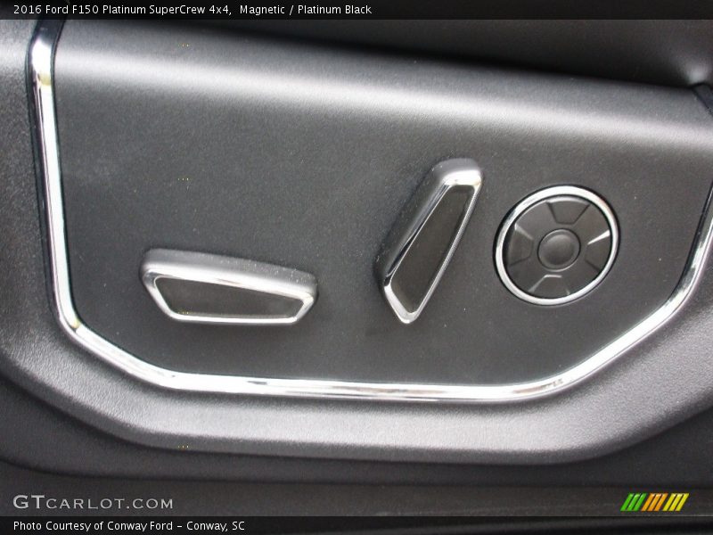 Magnetic / Platinum Black 2016 Ford F150 Platinum SuperCrew 4x4