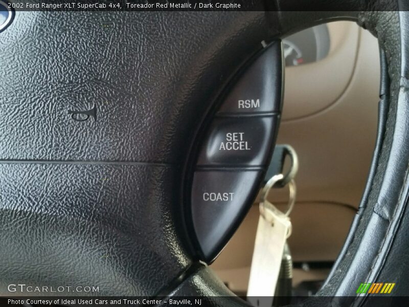Toreador Red Metallic / Dark Graphite 2002 Ford Ranger XLT SuperCab 4x4