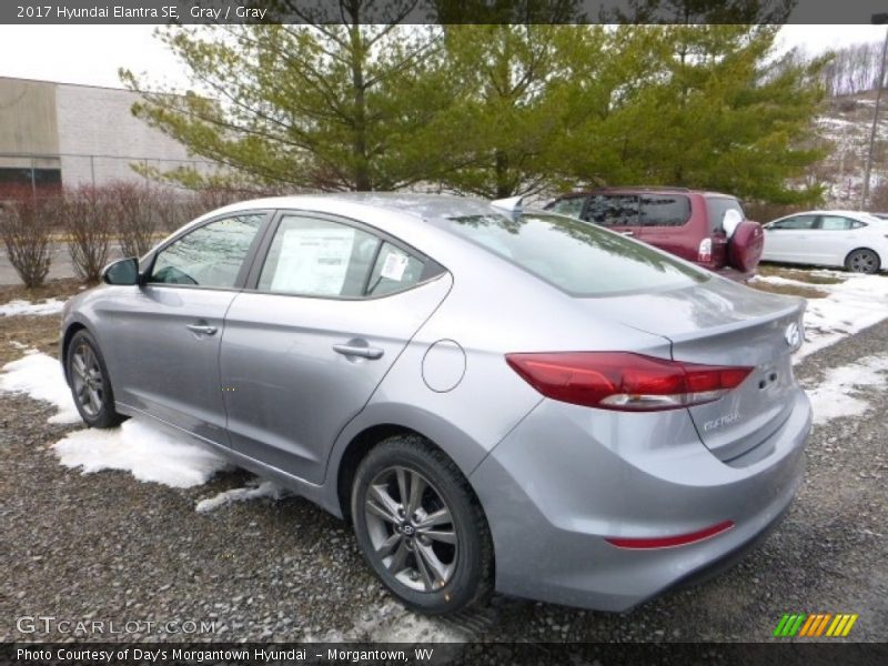 Gray / Gray 2017 Hyundai Elantra SE