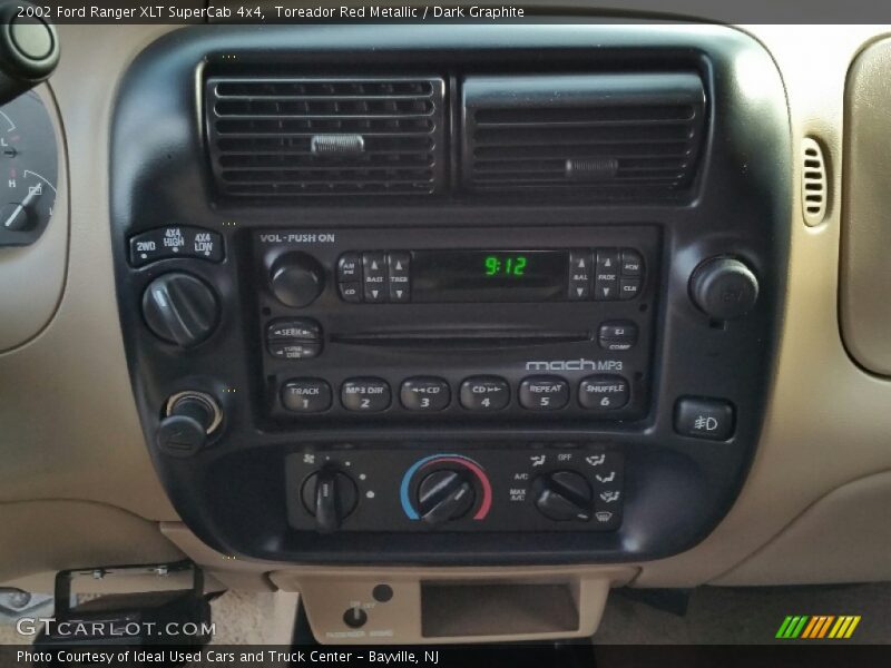 Toreador Red Metallic / Dark Graphite 2002 Ford Ranger XLT SuperCab 4x4