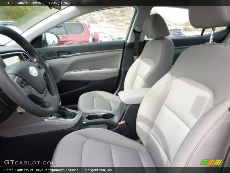 Gray / Gray 2017 Hyundai Elantra SE