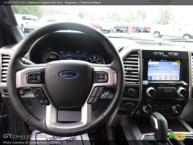 Magnetic / Platinum Black 2016 Ford F150 Platinum SuperCrew 4x4