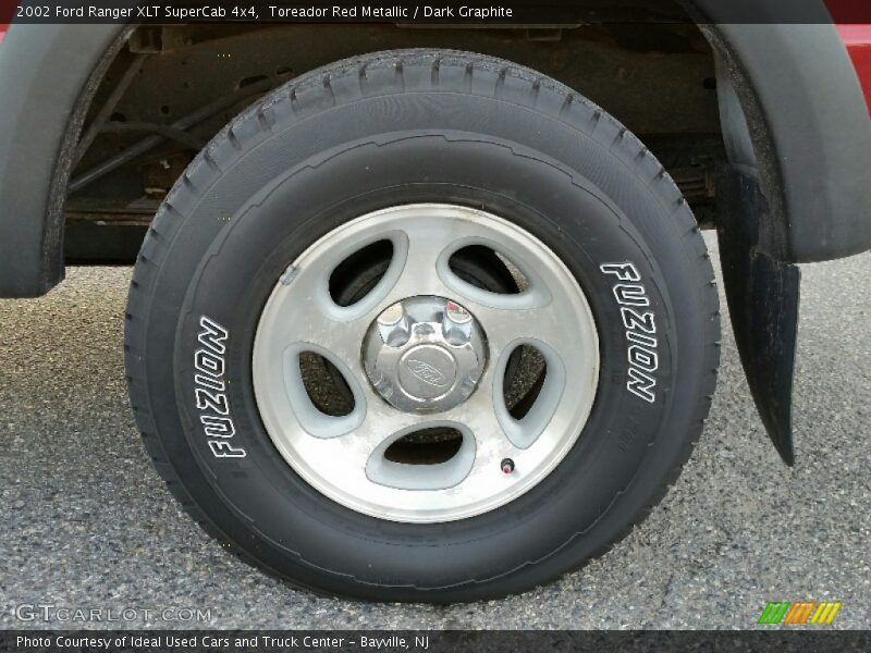 Toreador Red Metallic / Dark Graphite 2002 Ford Ranger XLT SuperCab 4x4