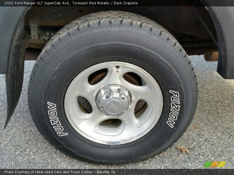 Toreador Red Metallic / Dark Graphite 2002 Ford Ranger XLT SuperCab 4x4