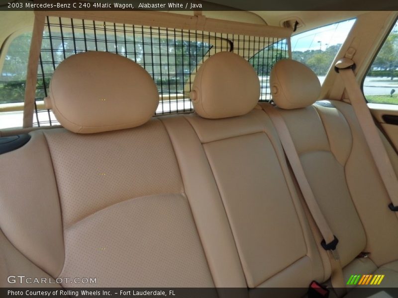 Alabaster White / Java 2003 Mercedes-Benz C 240 4Matic Wagon