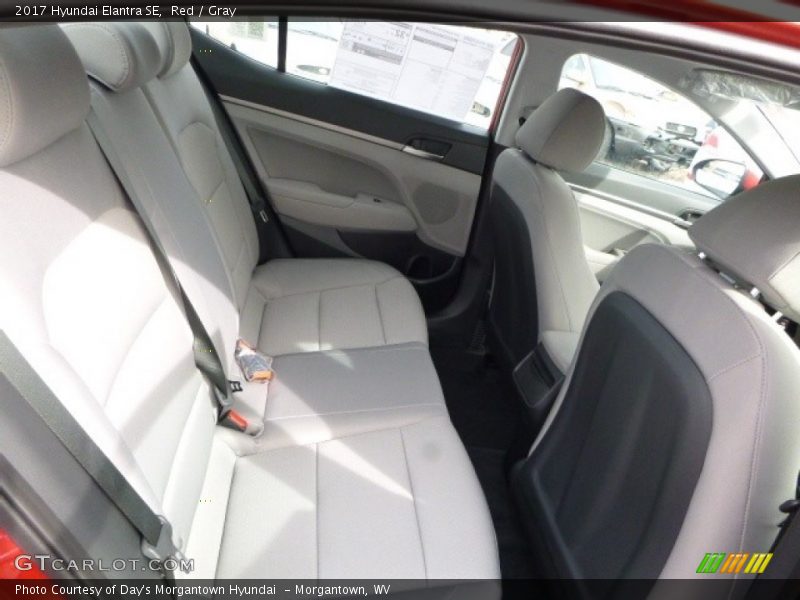 Red / Gray 2017 Hyundai Elantra SE