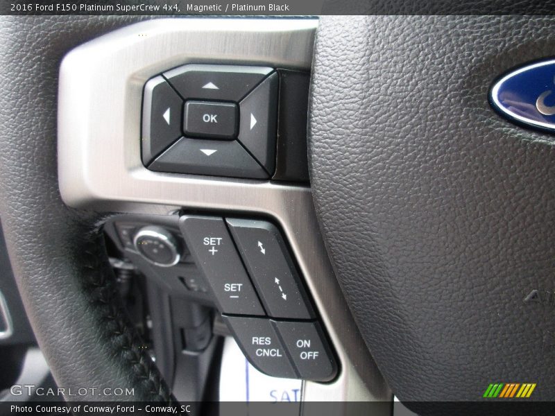 Controls of 2016 F150 Platinum SuperCrew 4x4