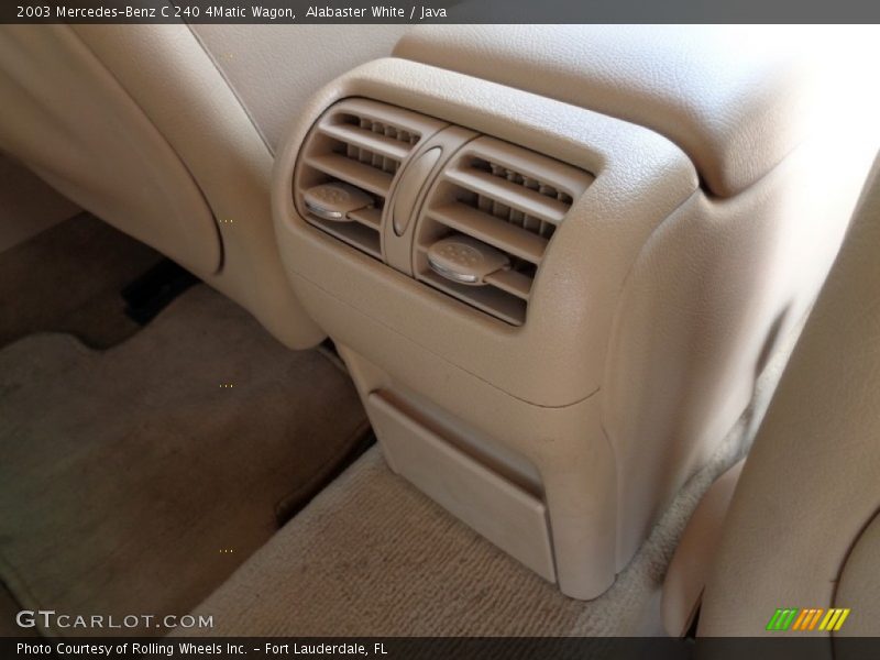 Alabaster White / Java 2003 Mercedes-Benz C 240 4Matic Wagon