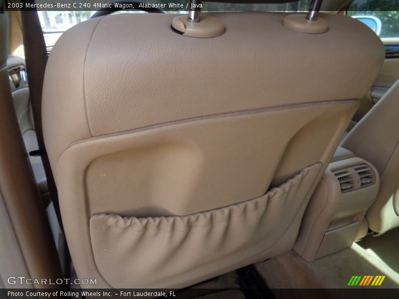 Alabaster White / Java 2003 Mercedes-Benz C 240 4Matic Wagon