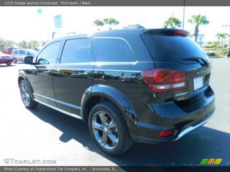 Pitch Black / Black 2015 Dodge Journey Crossroad