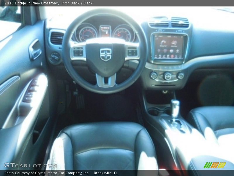 Pitch Black / Black 2015 Dodge Journey Crossroad
