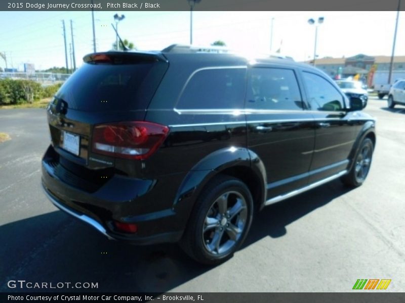 Pitch Black / Black 2015 Dodge Journey Crossroad