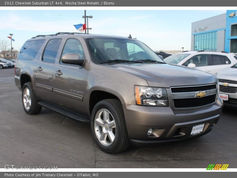 Mocha Steel Metallic / Ebony 2012 Chevrolet Suburban LT 4x4