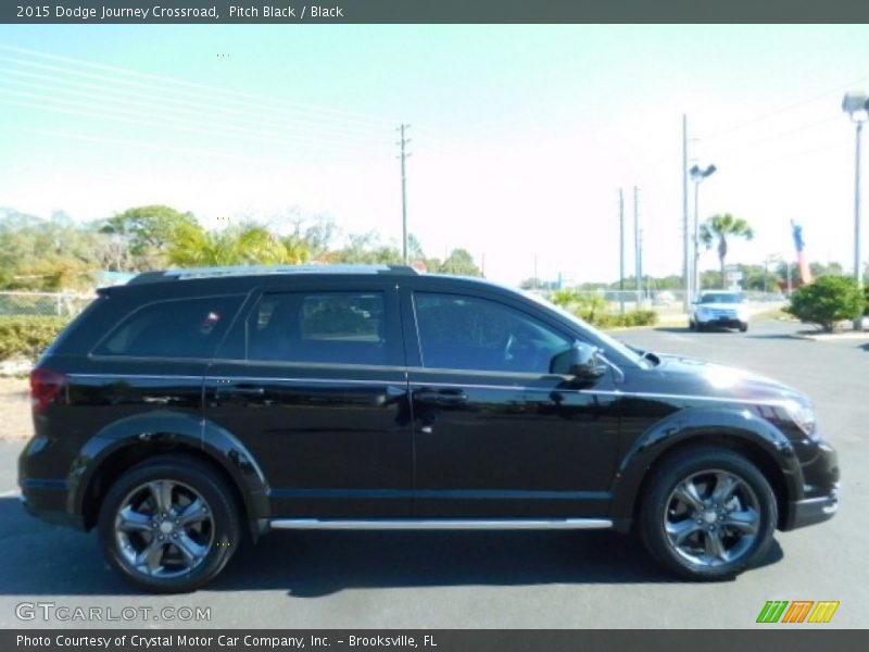 Pitch Black / Black 2015 Dodge Journey Crossroad