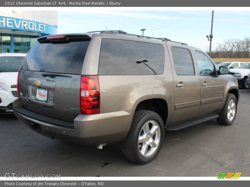 Mocha Steel Metallic / Ebony 2012 Chevrolet Suburban LT 4x4