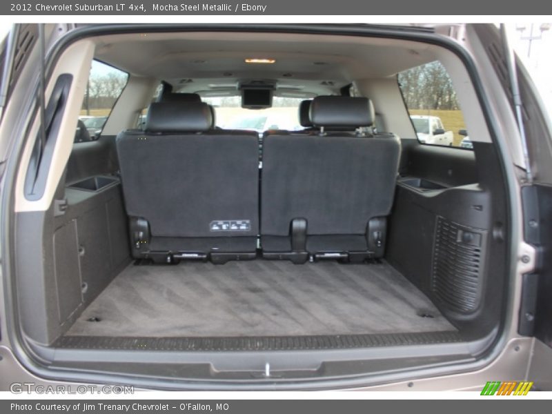 Mocha Steel Metallic / Ebony 2012 Chevrolet Suburban LT 4x4