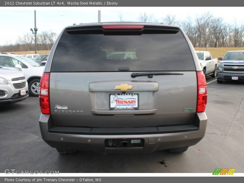 Mocha Steel Metallic / Ebony 2012 Chevrolet Suburban LT 4x4