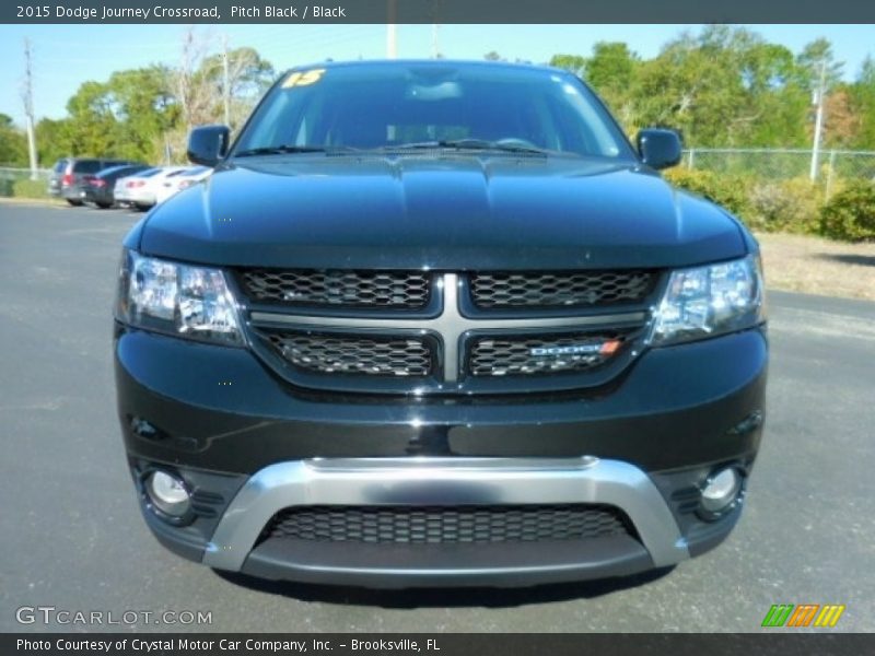 Pitch Black / Black 2015 Dodge Journey Crossroad