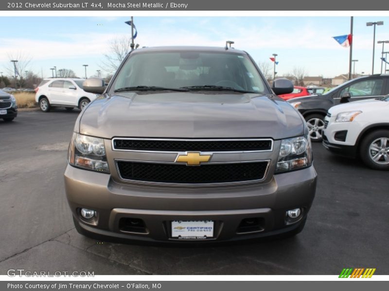 Mocha Steel Metallic / Ebony 2012 Chevrolet Suburban LT 4x4