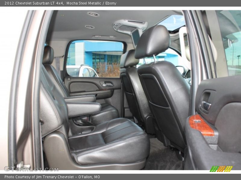 Mocha Steel Metallic / Ebony 2012 Chevrolet Suburban LT 4x4