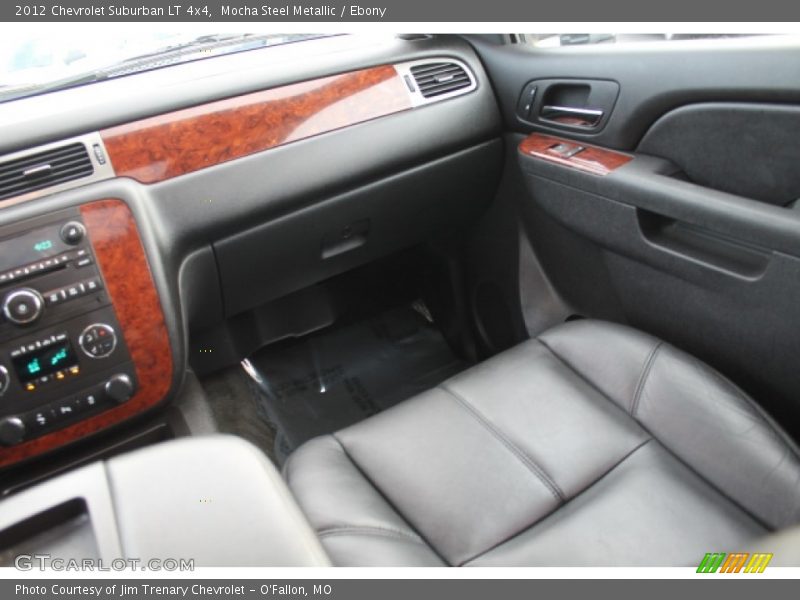 Mocha Steel Metallic / Ebony 2012 Chevrolet Suburban LT 4x4