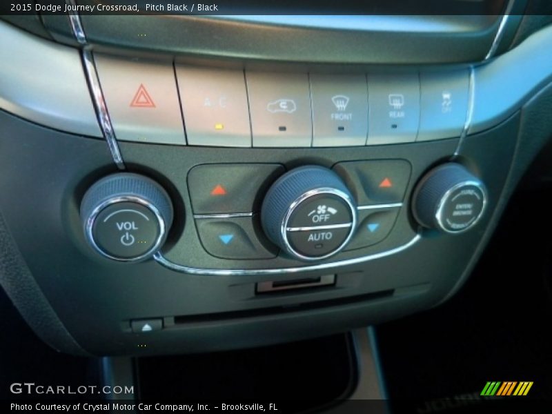 Pitch Black / Black 2015 Dodge Journey Crossroad