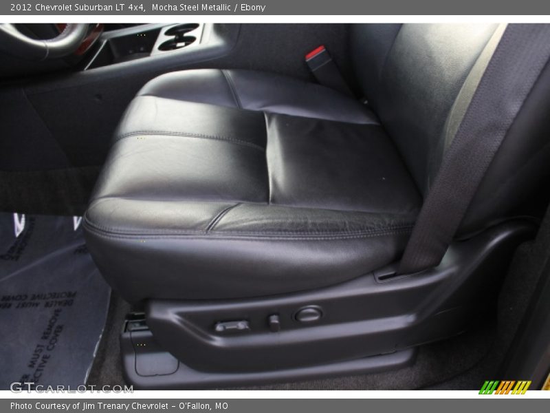 Mocha Steel Metallic / Ebony 2012 Chevrolet Suburban LT 4x4