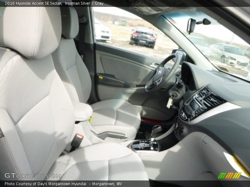 Ironman Silver / Gray 2016 Hyundai Accent SE Sedan
