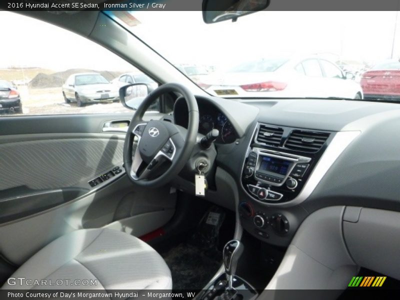 Ironman Silver / Gray 2016 Hyundai Accent SE Sedan