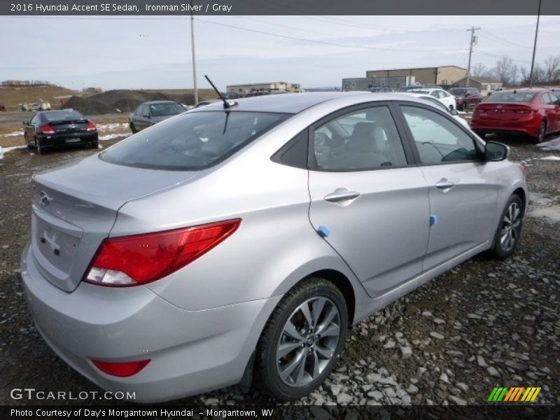 Ironman Silver / Gray 2016 Hyundai Accent SE Sedan