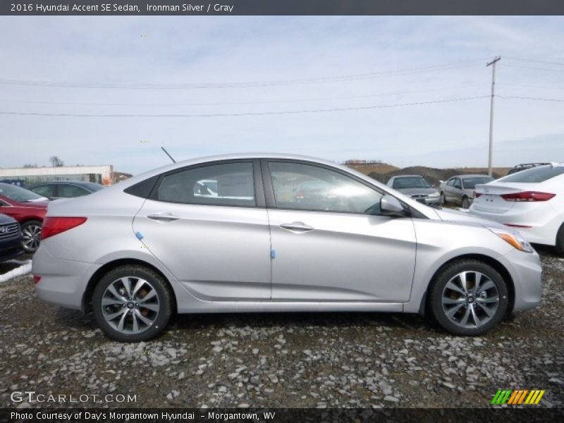 Ironman Silver / Gray 2016 Hyundai Accent SE Sedan