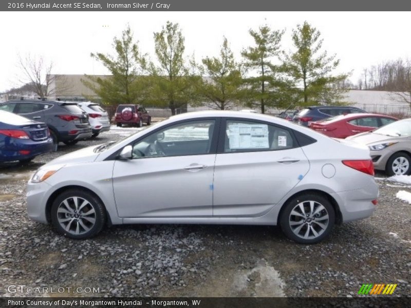Ironman Silver / Gray 2016 Hyundai Accent SE Sedan