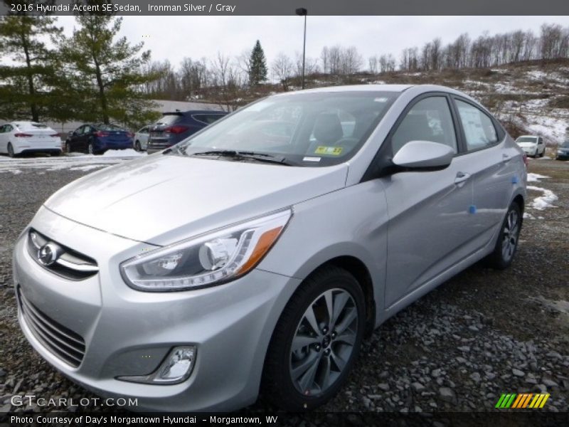 Ironman Silver / Gray 2016 Hyundai Accent SE Sedan