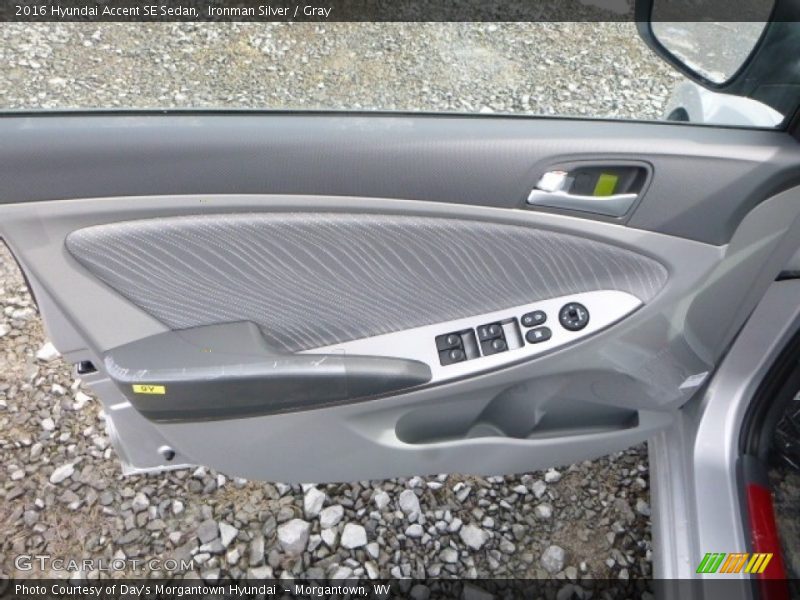 Ironman Silver / Gray 2016 Hyundai Accent SE Sedan