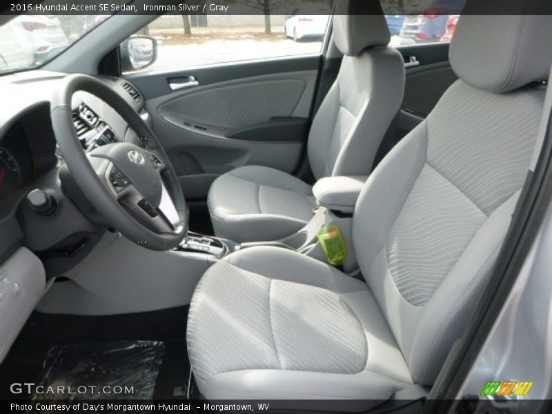 Ironman Silver / Gray 2016 Hyundai Accent SE Sedan