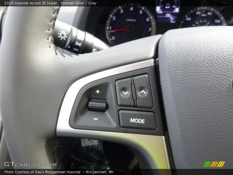 Ironman Silver / Gray 2016 Hyundai Accent SE Sedan